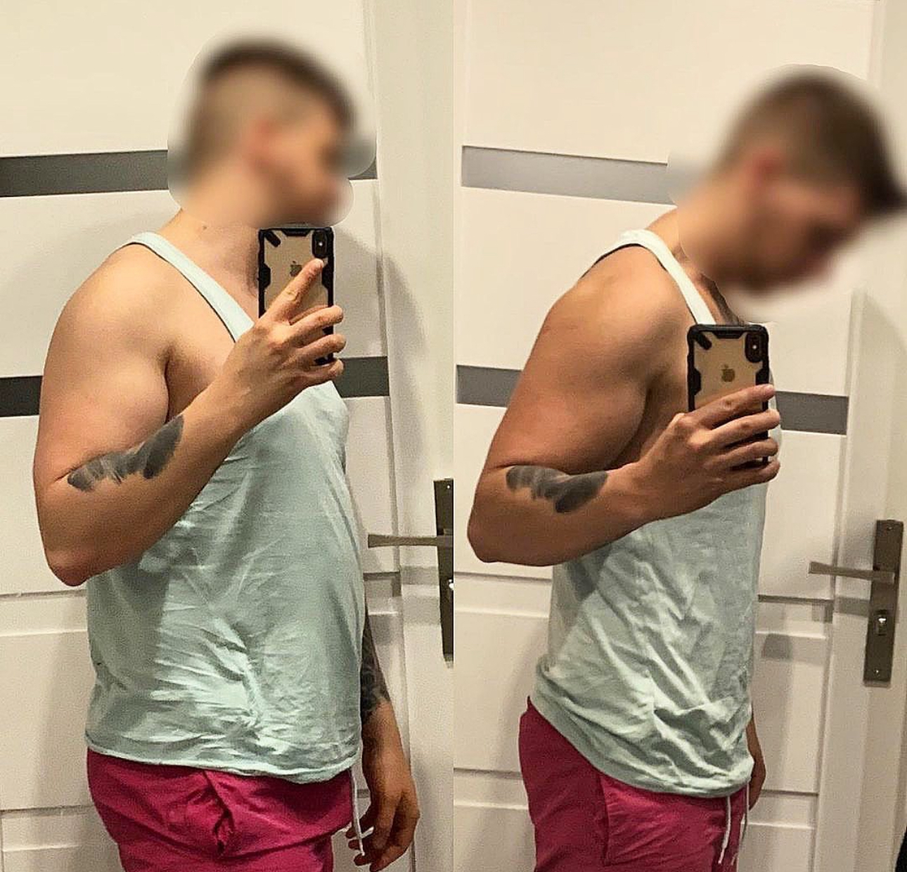 przykładowe zdjęcie przemiany naszego klienta